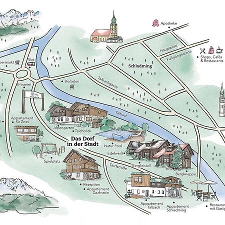 Das Dorf In Der Stadt Schladming Exterior photo